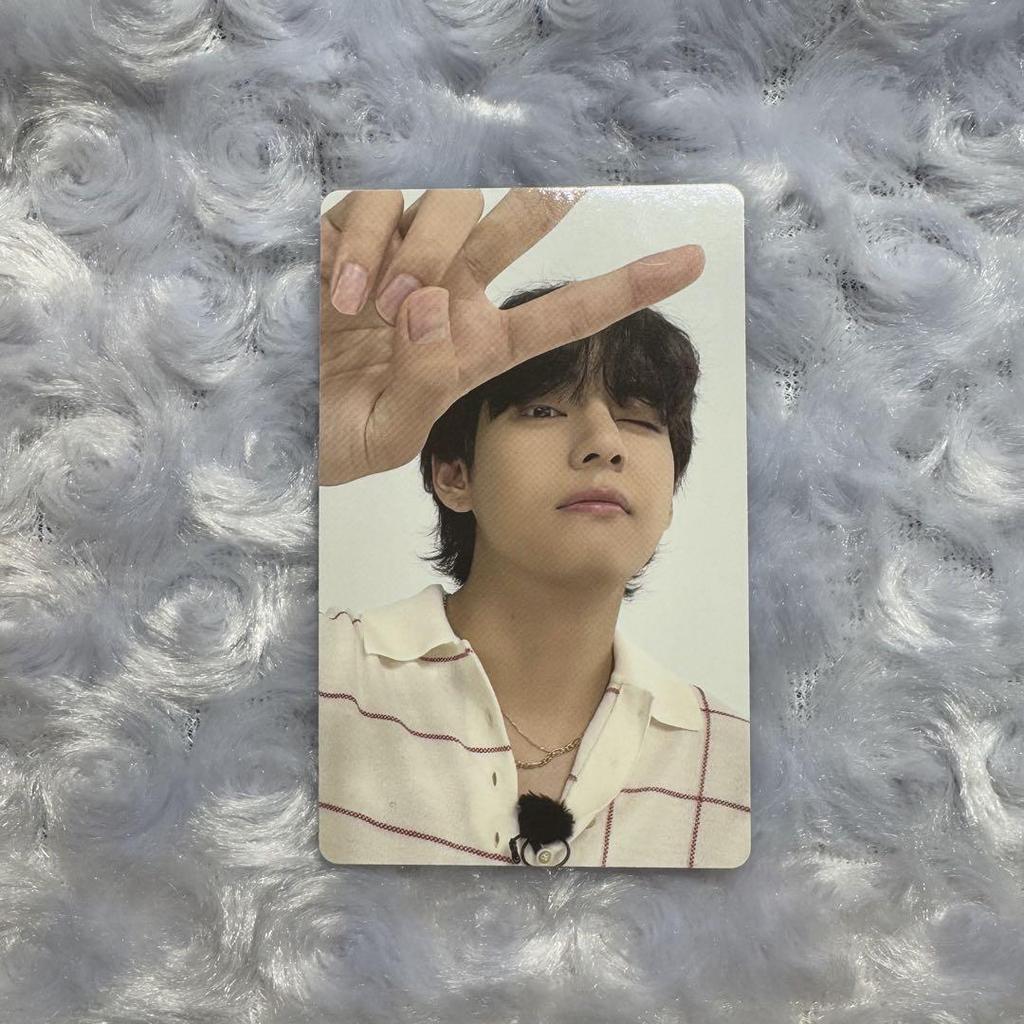[USED] RUN BTS POLY Trading Card Taehyung V