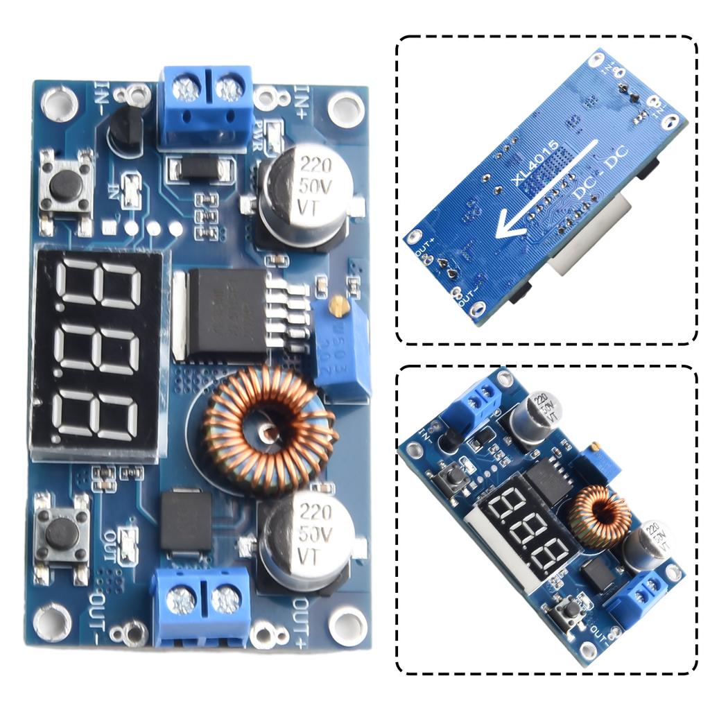 Voltage Regulator Power Module Adjustable Boost Step Up DC DC Digital Boost Step Up Power Supply Module Step-down