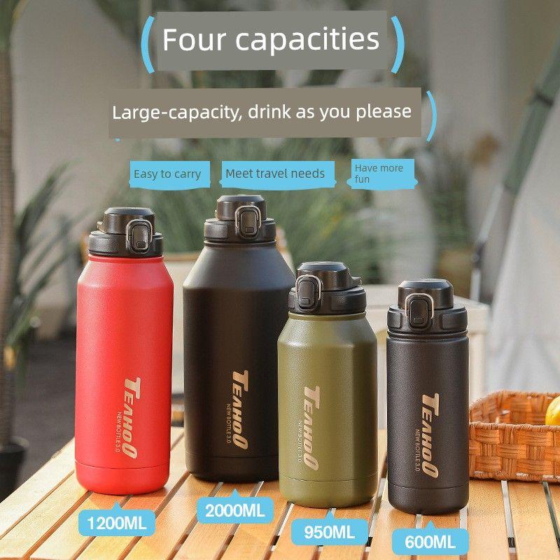 72-Hour Long-Lasting Vacuum Cup Vacuum Cup Large Capacity Vacuum Cup Men's Outdoor Sports Water for Students to Go to School
