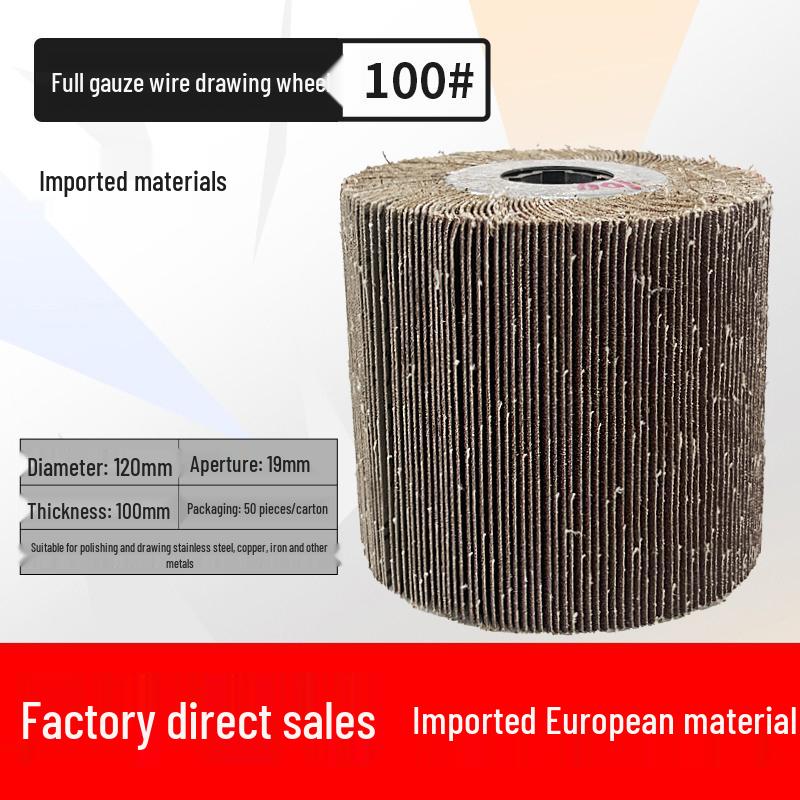 Stainless Steel & Nylon Fiber Polishing Wheel for Metal Scratch Removal