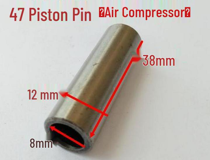 Tiexin Air Compressor Accessories - 47 Piston Pin (Item No. 01878)