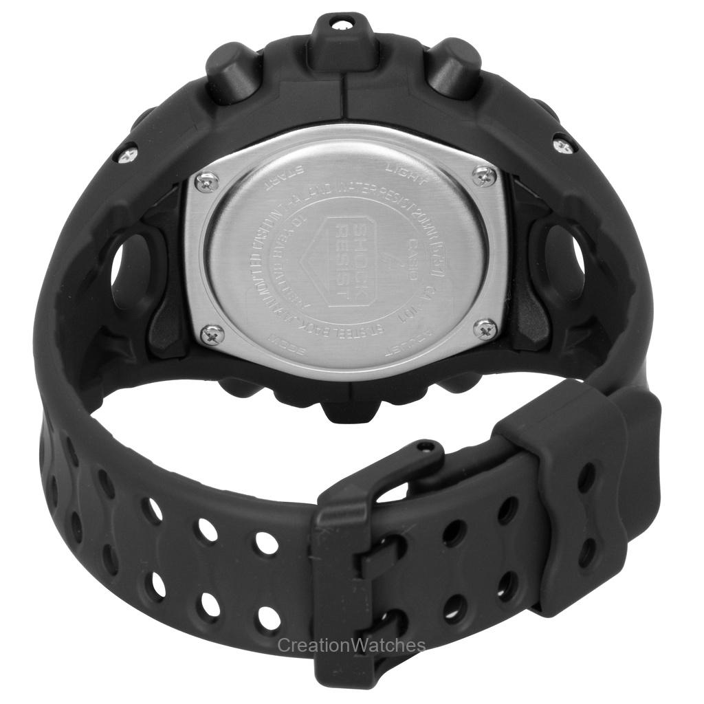 Casio G-Shock Analogový Digitální Pryskyřičný Řemínek Černý Ciferník Quartz GA-V01-1A 200M Pánské Hodinky