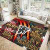 Manchester United Design Kristall Samt Teppich Gemütlich Nicht?Rutschfester Teppich mit Aufdruck für Schlafzimmer Wohnzimmer Eingang