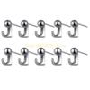10 Pieces Rustproof Push Pin Hook Zinc Alloy Construction Home Organization Tool Top Sale
