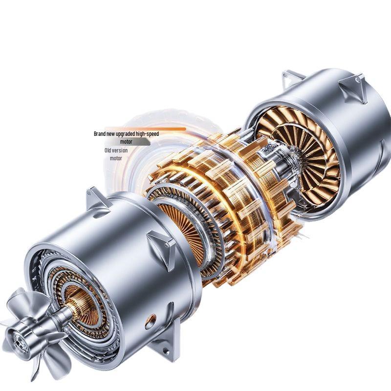 Portable Car Wireless Air Pump with Tire Pressure Gauge and Power Bank