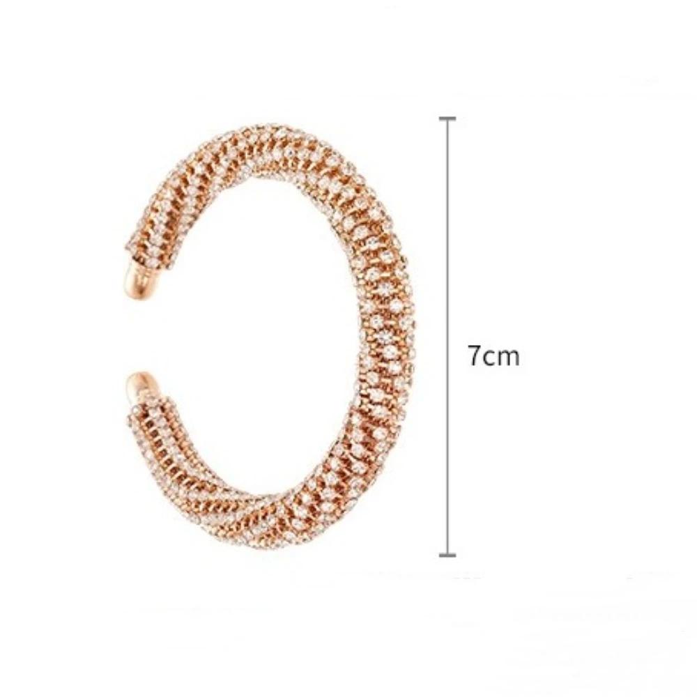 Exquisite Open Bracelet Size Adjustable Open Bangle New Full Rhinestone Bracelet  Women Fashion