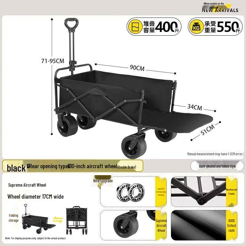 Langxi Foldable Vendor Cart