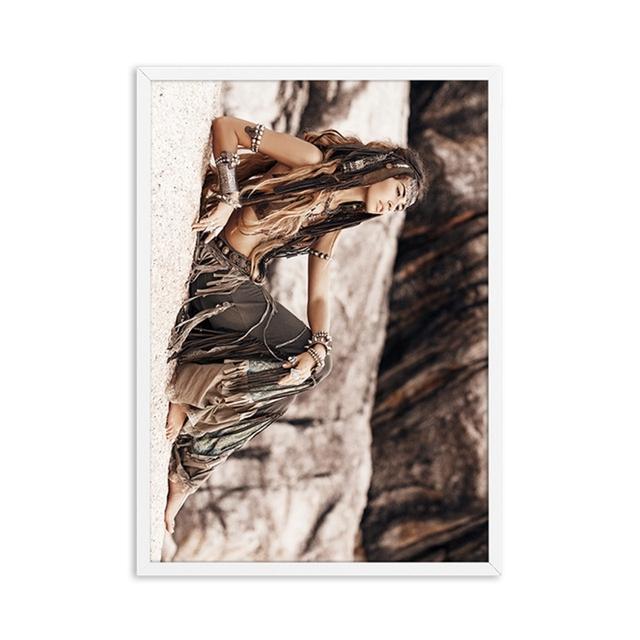 

Бохо Девушка Цветок Листья Пшеница Растение Ферма Цитаты Стена Искусства Холст Картины Плакаты на Скандинавскую тему и принты Настенные Панно Для Гостиной 21*30cm