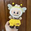 For 17cm Labubu Doll Clothes Fashion Clothes Hoodies Dresses Doll Clothes Color Match Shirts Dolls Accessories Cute Decoration Little Clothes