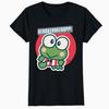 Hello Kitty Kerokerokeroppi Friends Graphic Women's T-Shirt Frog Cartoon Graphic Tee