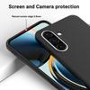 For Samsung Galaxy A37 5G Liquid Silicone Case Phone Back Cover with Hand Strap