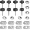 Thumb Screw Kit Universal Hard Top Bolts For Jeep Wrangler Quick Removal Fastener Compatible For Jeep Wrangler YJ TJ JK JKU Sports Sahara Freedom