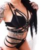 Triple Ring Harness Women Body Fetish Clothing  Clothing