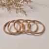 5pcs Twill High Elasticity Rubber Hair Bands Korean Simple Hair Rope Stretch Women Hair Ties Scrunchies Ponytail Holder