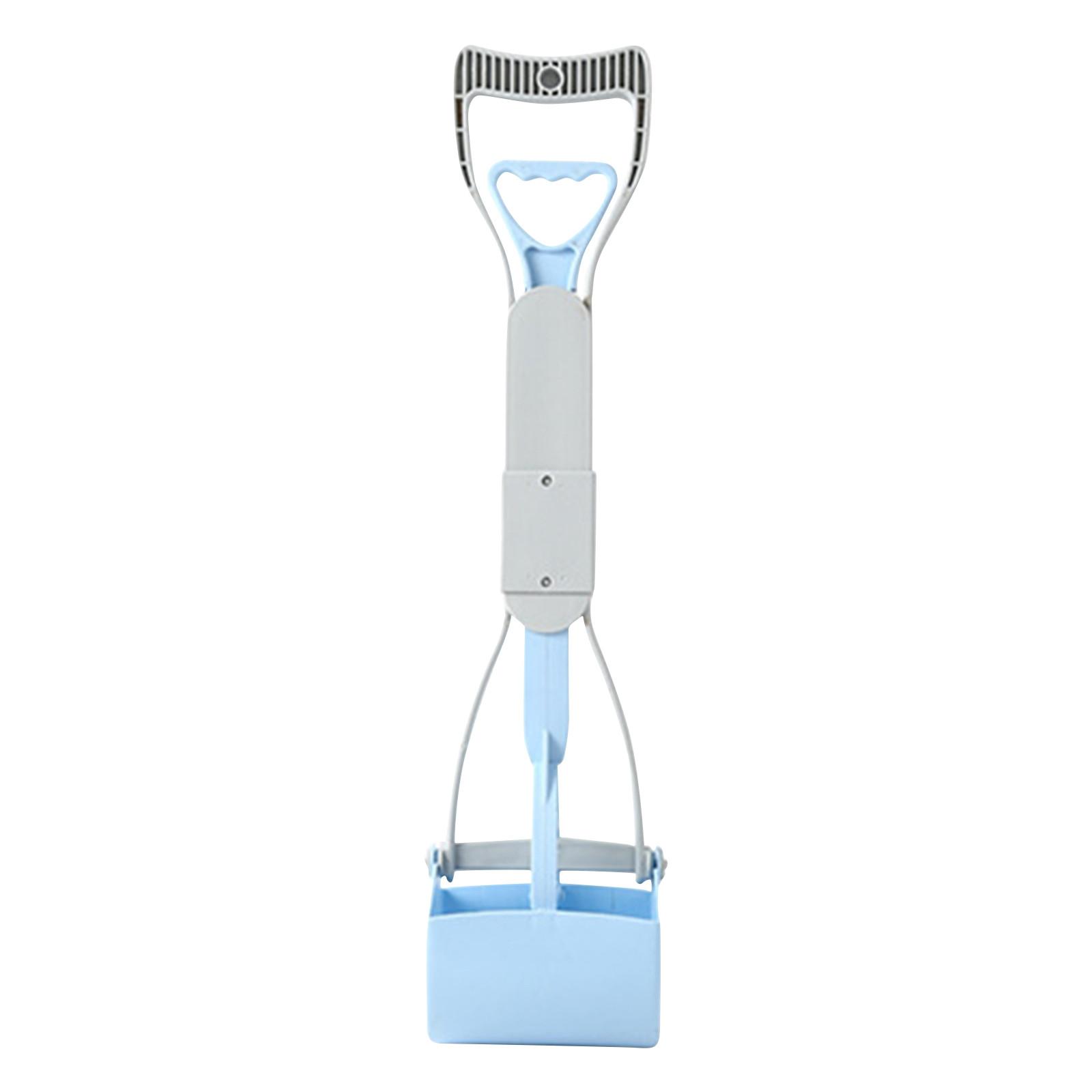 

Совок для какашек, совок для собачьих какашек с длинной ручкой, подходит для больших, средних и маленьких собак, пружинный и легкий, инструмент для сбора собачьих отходов на газоне/траве One Size