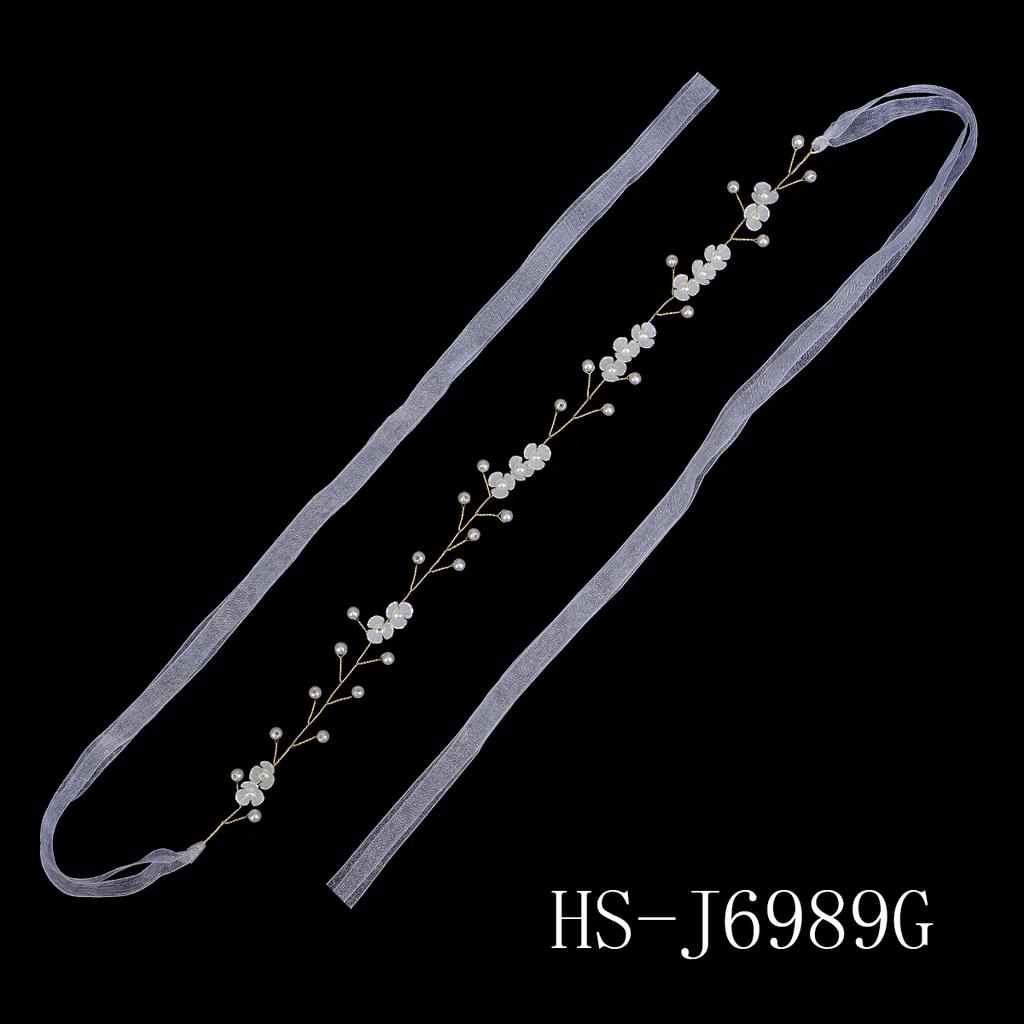 Bridal Headwear Rhinestone Pearl Headband Tiara Wedding Hair Accessories for Women Hair Jewelry Headpiece Bridesmaid Gift