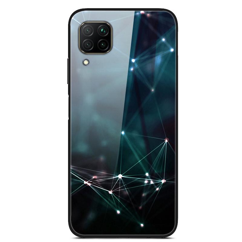 Luxury Cover Case for Huawei P40 Lite Tempered Glass Cover for Huawei P40 Lite E Phone Case for Huawei P 40 Lite Coque P40Lite E
