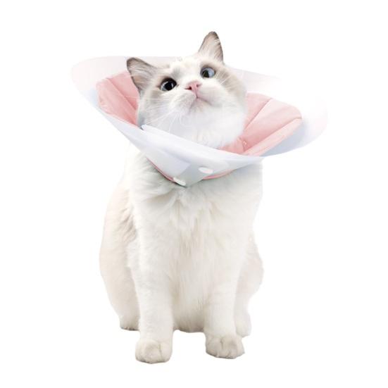 

Конус для собаки после операции не дает питомцу лизать кусаться Регулируемый ошейник для восстановления домашних животных розовый