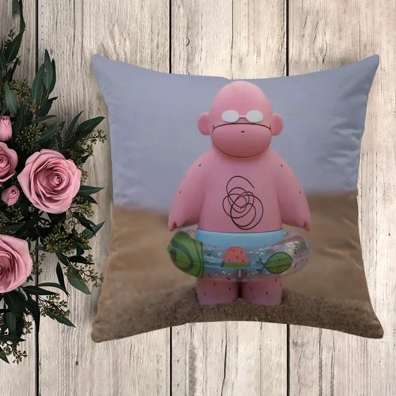 Anime Pillow BERTILO Decorative Pillows for Sofa Pilow Cases Cushion Cover Luxury Pillowcases Pillowcase Decor Fall