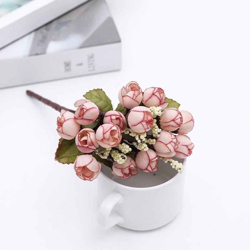 Thumb Rose Simulation Flower Bedroom Living Room Decoration With Fake Flowers