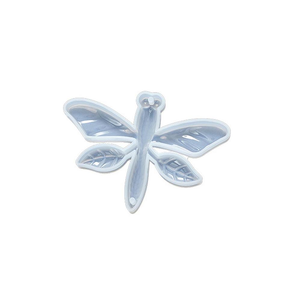 1Set Drip Glue Diy Dragonfly Series Mold Wind Chime Set Handmade Pendant Silicone Mold