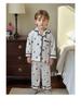 88233 Kids' Warm Fleece Pajama Set 2025 - Boys' Winter Homewear