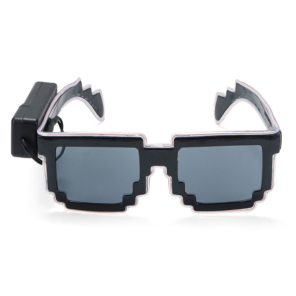 Bezprzewodowe Okulary LED Mozaika Halloween Boże Narodzenie Urodziny Neonowa Impreza Kluby Nocne Neonowe Rave Odcienie
