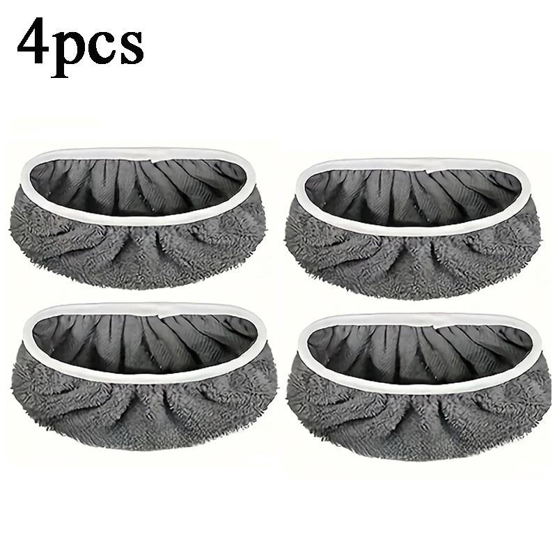 2/4/6 Pcs Reusable Microfiber Mop Pads for Swiffer Washable Replacement Rags and Towels for Household Mopping Accessories