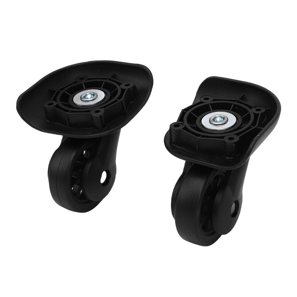 1 Pair Luggage Suitcase Wheels Universal Silent Wearproof Trunk Luggage Casters Spare Part Replacement