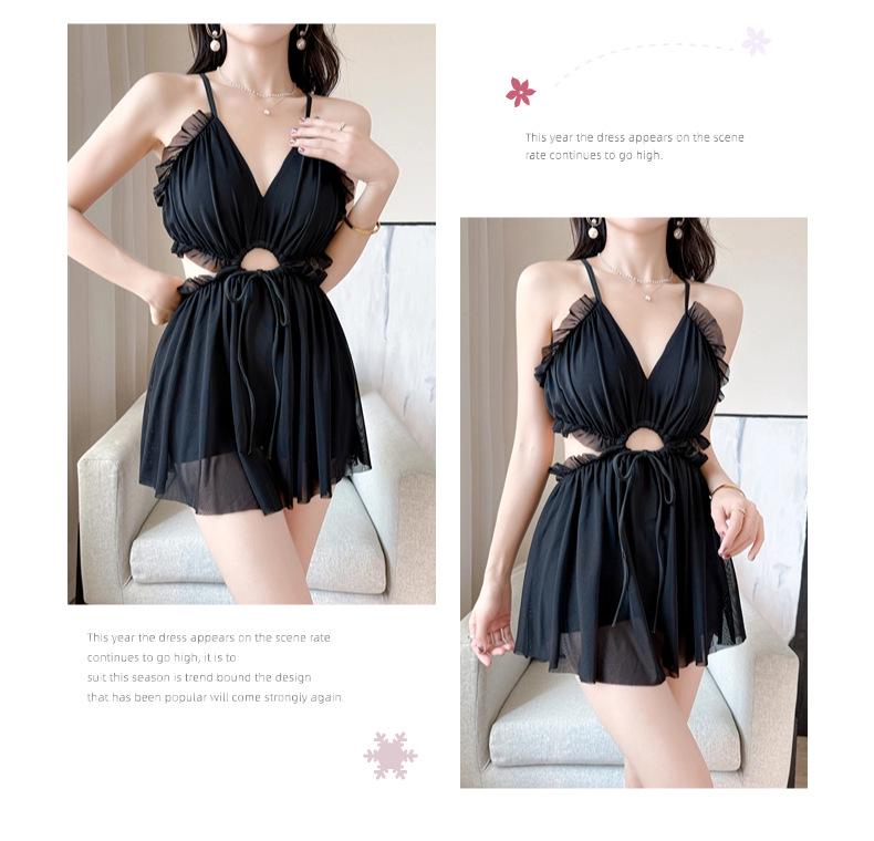 2025 Trendy Split Bikini: Sexy, Slimming Swimsuit for Spring Vacations, Belly-Covering and Conservative Style.