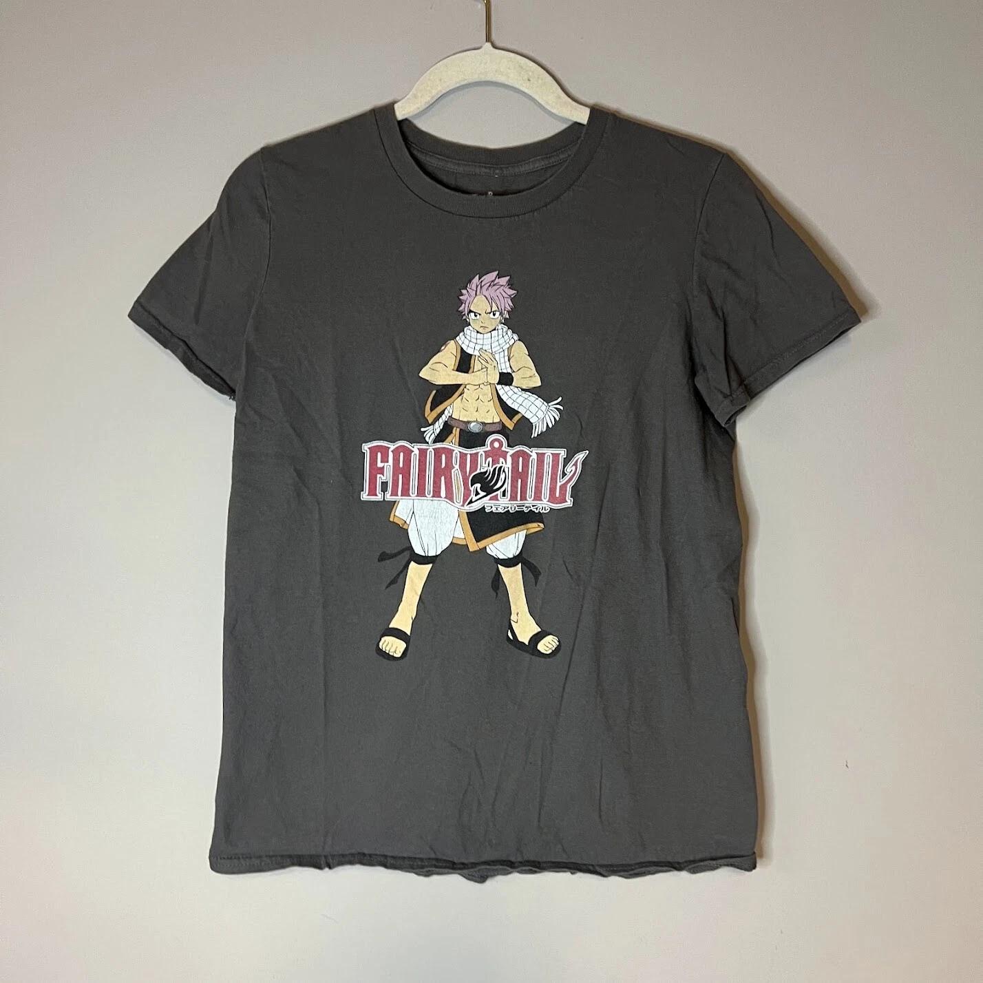 Сказочный Аниме Манга Графическая Футболка Тройник Funimation Взрослый Размер Средний L