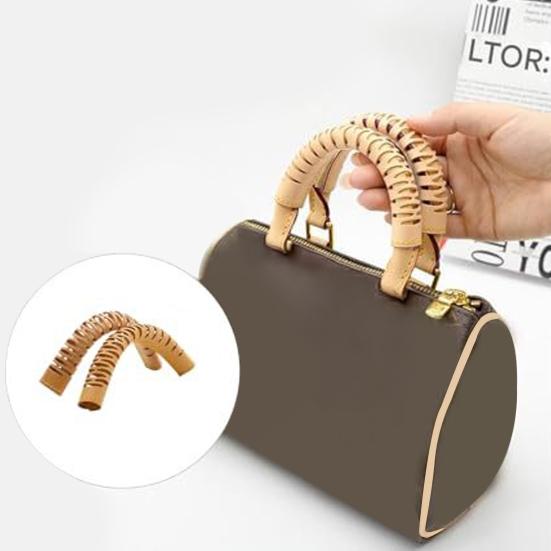 Handbag Handle Faux Leather Wrap Cover Removable Travel Luggage Tote Bag Grip Purse Strap Protector Sleeve Universal Bag Accessories