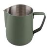 600ml Milk Frother Jug 304 Stainless Steel Coffee Frothing Cup Point Mouth Latte Art Pitcher with Scale for Home Kitchen Cafe