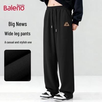 Baleno Men's American High Street Wide-Leg Casual Pants