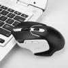 Optical 1200DPI Wireless Gaming Mouse Comfortable Grasp No Delay 2.4G Wireless Mouse - Black