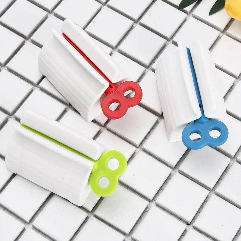 Toothpaste Holder Portable Manual Squeeze Tools Toothpaste Tube Facial Cleanser Dispenser Holder Squeezer