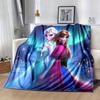 1pc Frozen Printing Blanket - Soft, All-Season Throw for Living Room, Bedroom,Personalized Gift with Adorable Cartoon Design