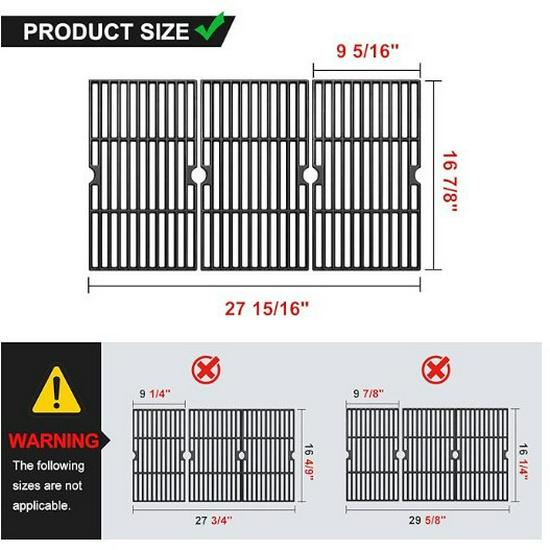 Cast Iron BBQ Grill Grate 68763