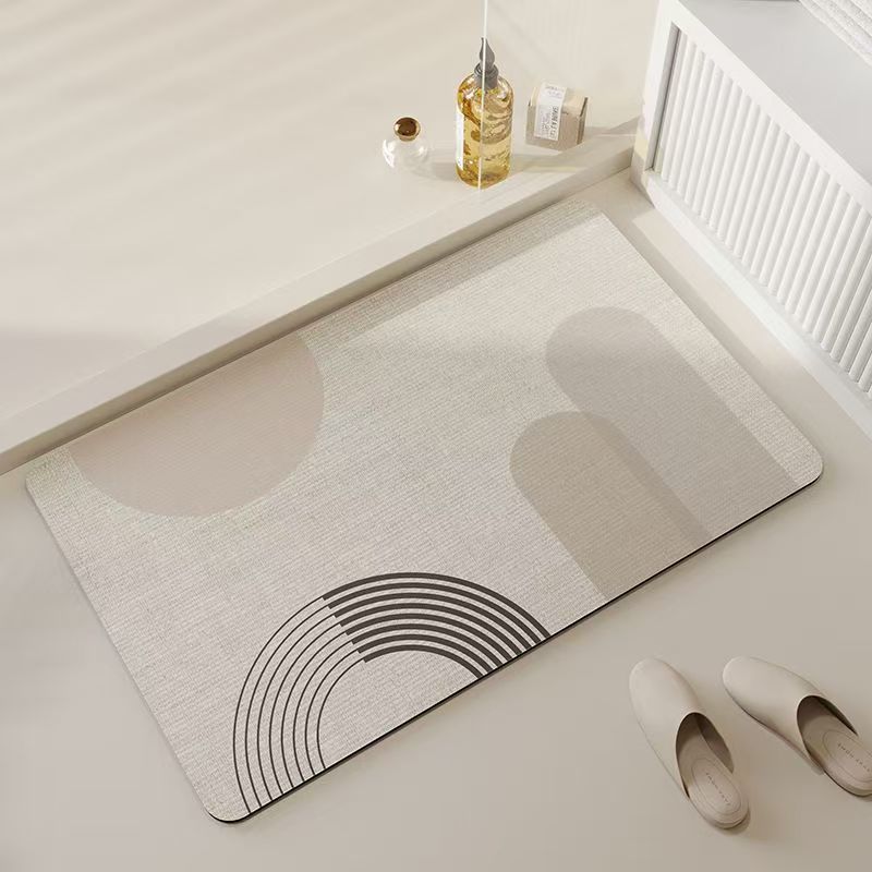 Bathroom absorbent diatom mud toilet doormat toilet toilet floor mat toilet carpet