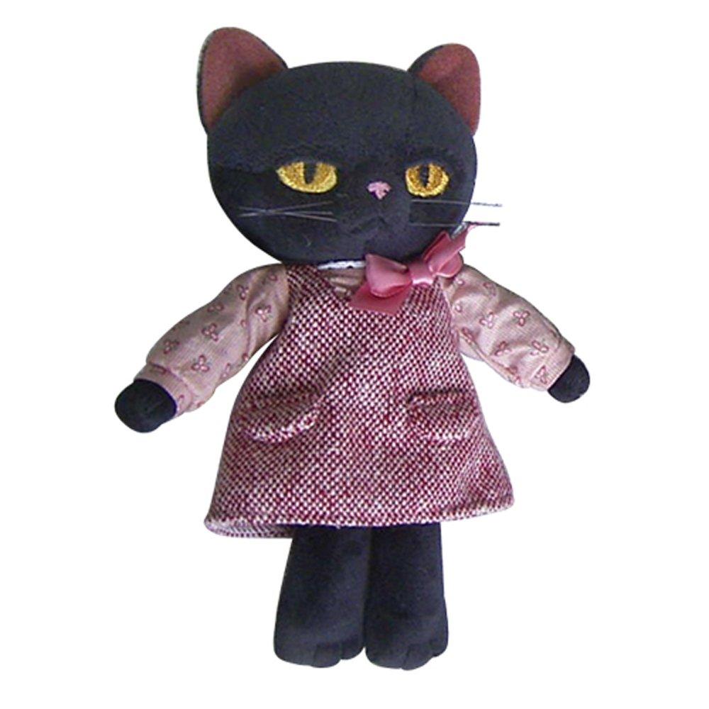 Minu Plush Toy Dress Pink Cat Height 19cm (S)