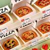 10 PCS Cute Dollhouse Miniature Simulated Kitchen Food Toy Pizza Model Home Decor Kid Play Toy Micro Landscape Ornaments Gifts