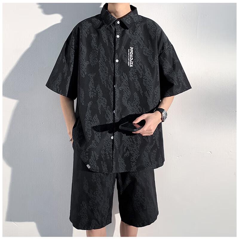 Mark Fairwhale Men's Summer Short Sleeve Casual Shirt