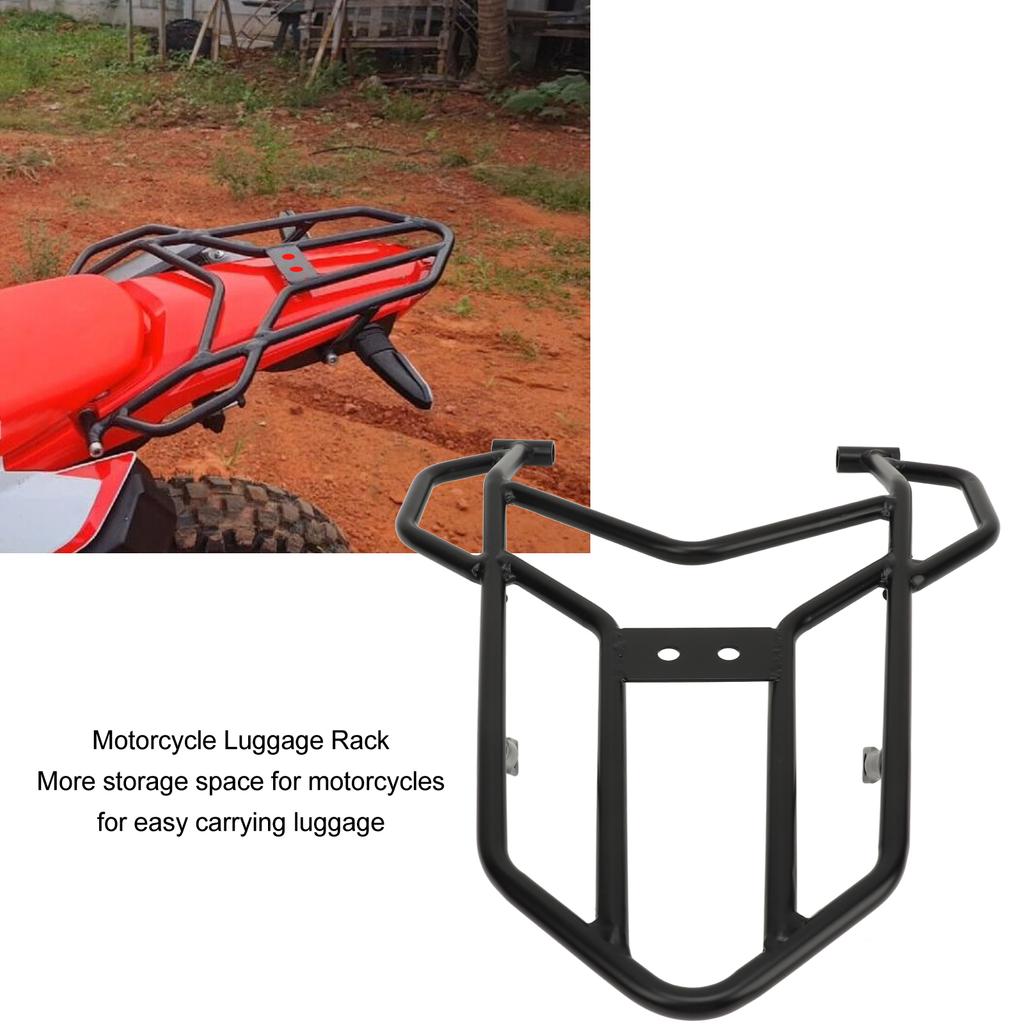 Motorrad Gepäckträger Schwarz Hinterer Ladeflächenhalter Halter Passend für CRF300L CRF300 CRF250L CRF250