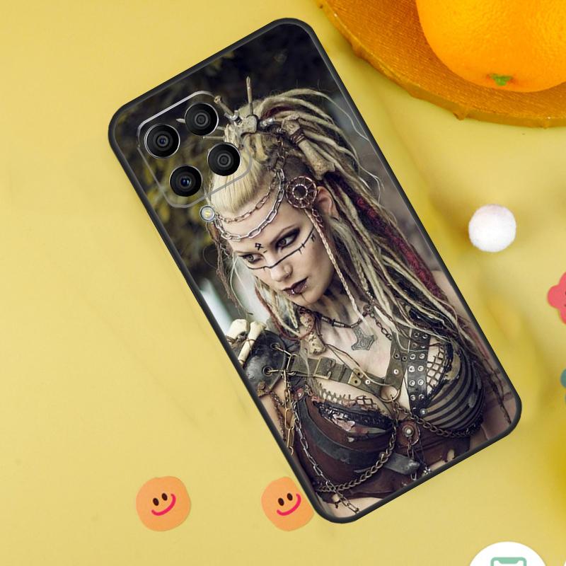 Sexy Sleeve Tattoo Girl Case For Samsung Galaxy M35 M33 M21 M31 M16 M36 M56 M53 M13 M12 M32 M52 M15 M55 M14 M34 M54