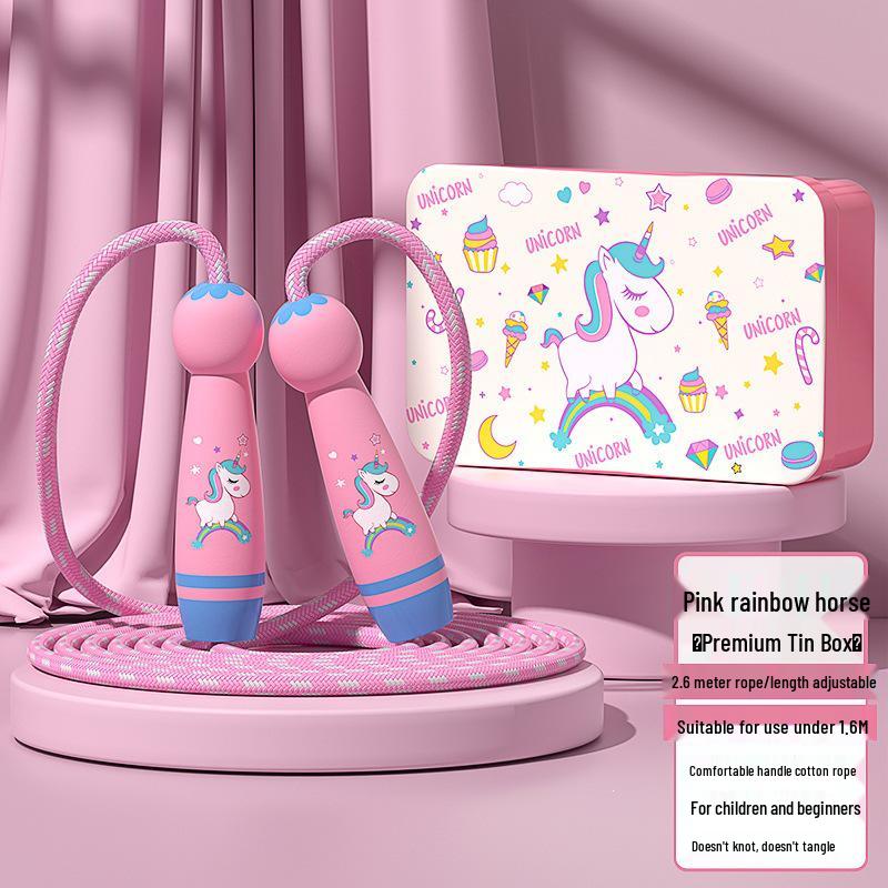 Kids' Tangle-Free Jump Rope: Durable and Wear-Resistant for Kindergarten & Primary School Fitness
