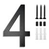 8inch 3D Suspension House Number Black Address Number High Quality Hotel Room Number  Door Use