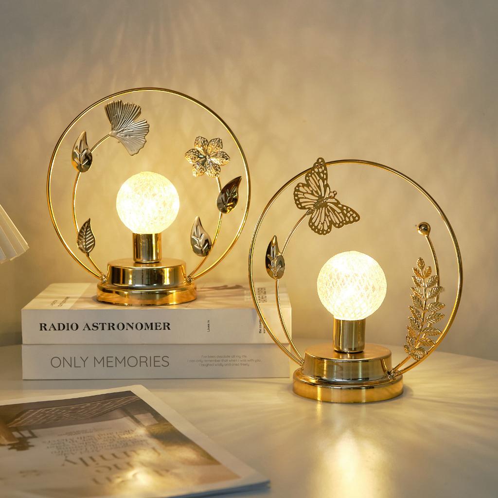 Nordic Style Night Light Decorative Table Ornament Healing Romantic Bedroom Gift Desk Lamp