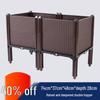 Thickened Plastic Vegetable & Flower Planter Box for Balcony, Indoor, Terrace, or Courtyard