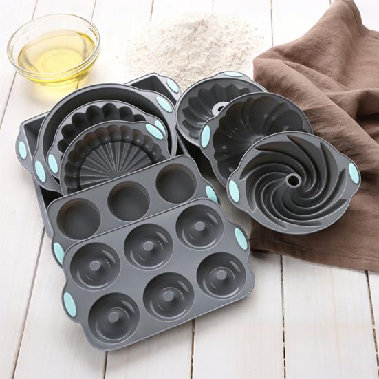 Silicone Cake Mold Non-Stick Heat Resistant Easy Bread Loaf Pan Release Bread Baking