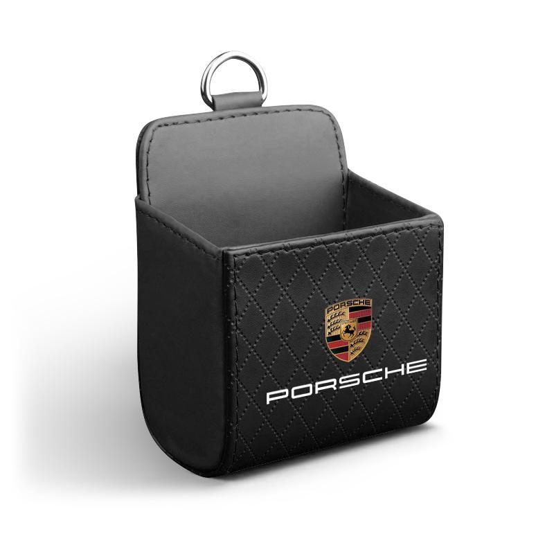 Car Air Outlet Storage Box Phone Glasses Organizer Car Goods For Porsche Boxster Cayenne Panamera Macan Cayman 911 918 996 917 991